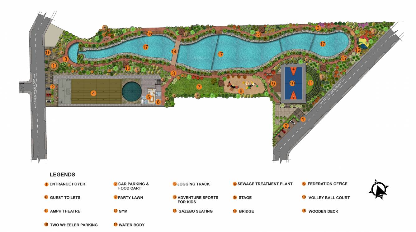  avasa grassland Layout Plan