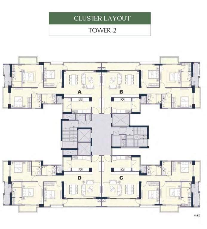  urban oasis Urban Oasis Tower 2 Cluster Plan