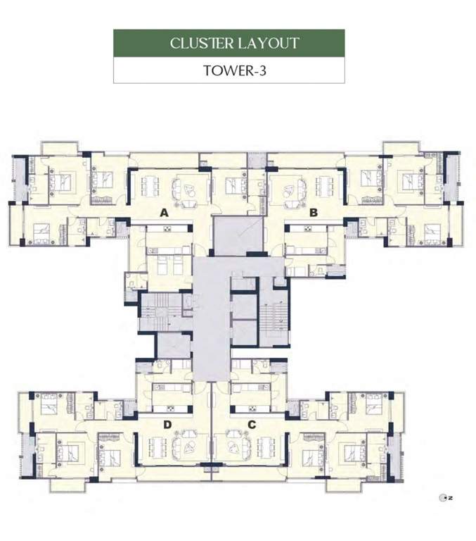  urban oasis Urban Oasis Tower 3 Cluster Plan