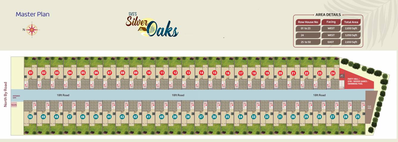  silver oaks Master Plan