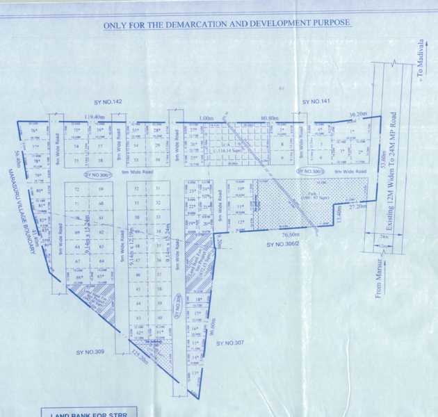 1968 sq ft Plot for Sale in Roja Incorp Soul Garden Marsur Bangalore