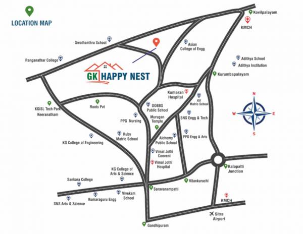  gk-happy-nest Location Plan