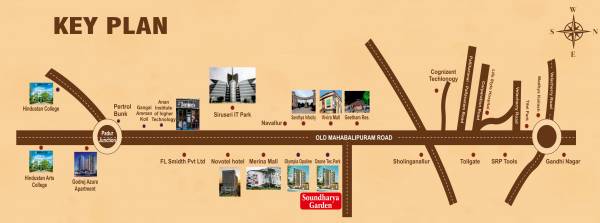  soundharya-garden Location Plan