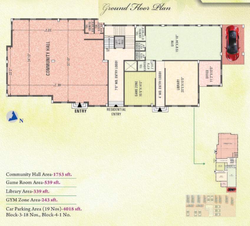  natural city phase ii Natural City Phase II Cluster Plan For Ground Floor