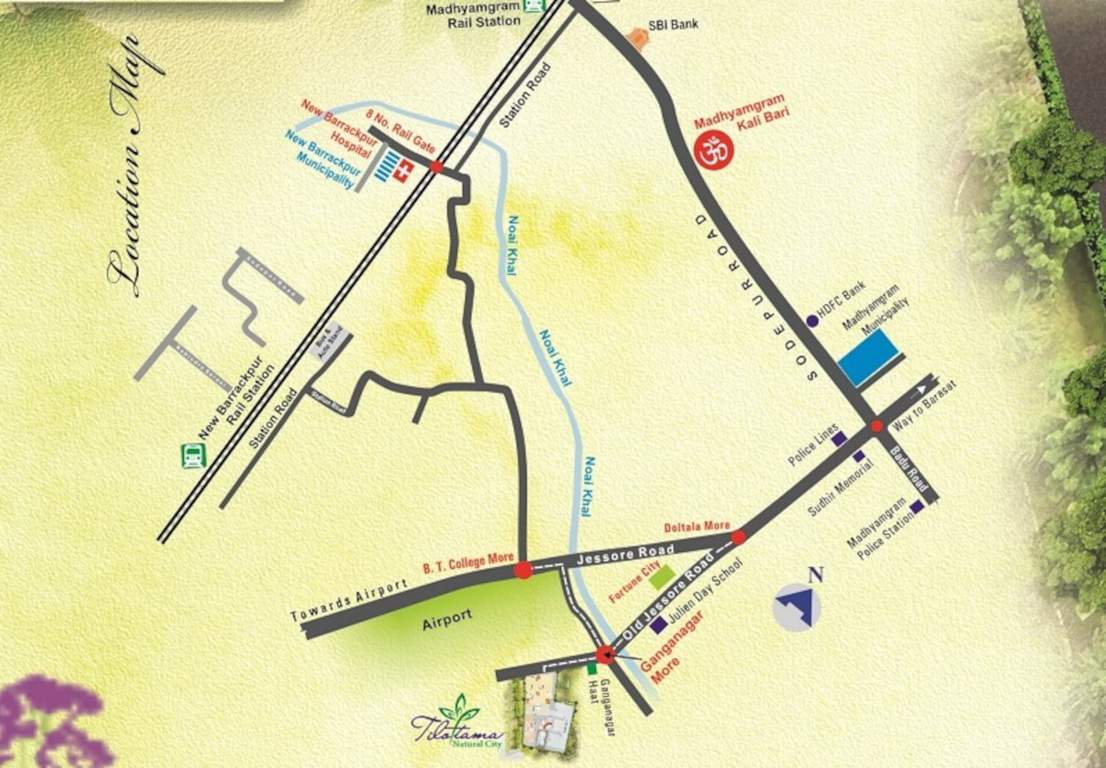  natural city phase ii Location Plan