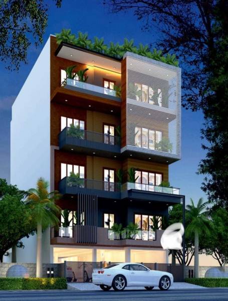  loukya-homes-luxury-builder-floor-10 Elevation