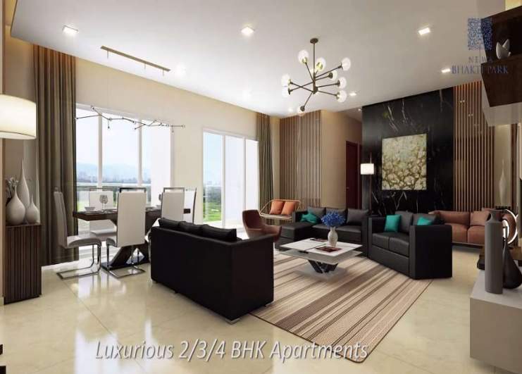  bhakti park b wing Living Area
