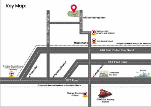  shobha-blossoms Location Plan