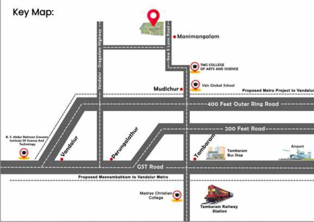  shobha blossoms Location Plan