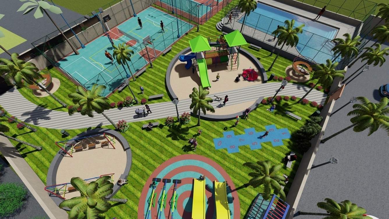  shobha blossoms Basketball Court