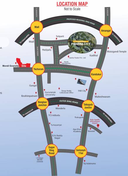  k-s-nagar-mondi-gowrelly Location Plan