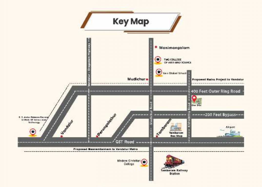  shobha windsor castle Location Plan