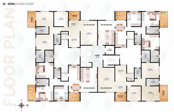 sai-pearl-phase-6 M Cluster Plan