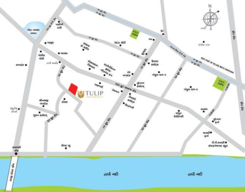 Location Plan tulip-residency Location Plan