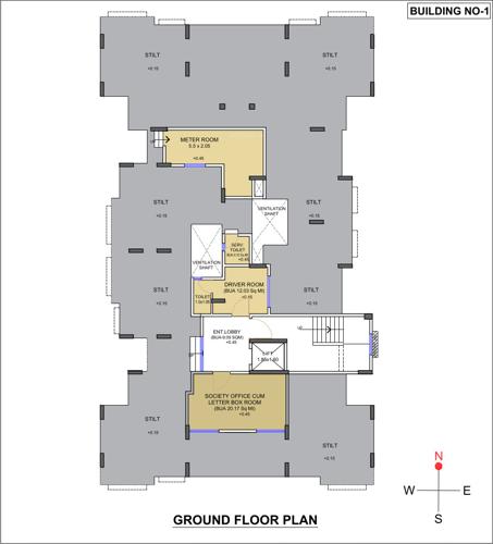  gokul-heights Gokul Heights Cluster Plan for ground Floor