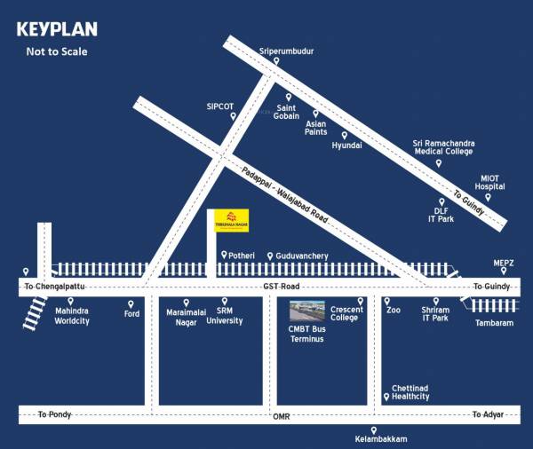  thirumala-nagar Location Plan