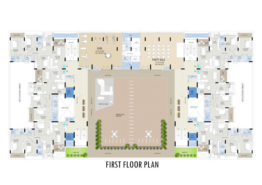  galaxy Happy Galaxy Cluster Plan for 1st Floor