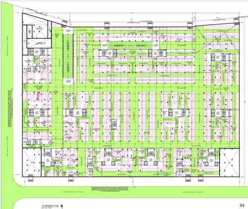 Block A, Block B, Block C, Block D, Block E, Block F, Block G, Block H, Block I, Block J, Block K, Block L Basement 1st Cluster Plan gradient Block A, Block B, Block C, Block D, Block E, Block F, Block G, Block H, Block I, Block J, Block K, Block L Basement 1st Cluster Plan