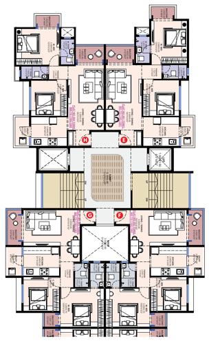  mateshwari-aangan Shree Mateshwari Aangan Wing B Cluster Plan