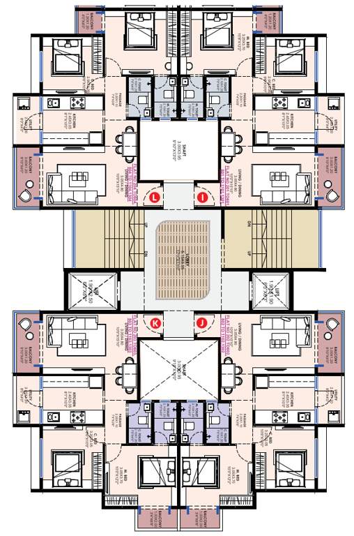  mateshwari aangan Shree Mateshwari Aangan Wing C Cluster Plan