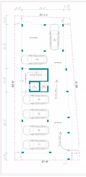  chenthur-flats Sai Chenthur Flats Ground Cluster Plan
