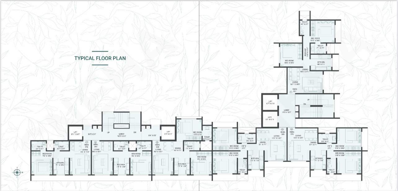  gomant kutir chsl Wing A Cluster Plan