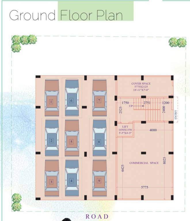  nirmala heritage Nirmala Heritage Ground Cluster Plan