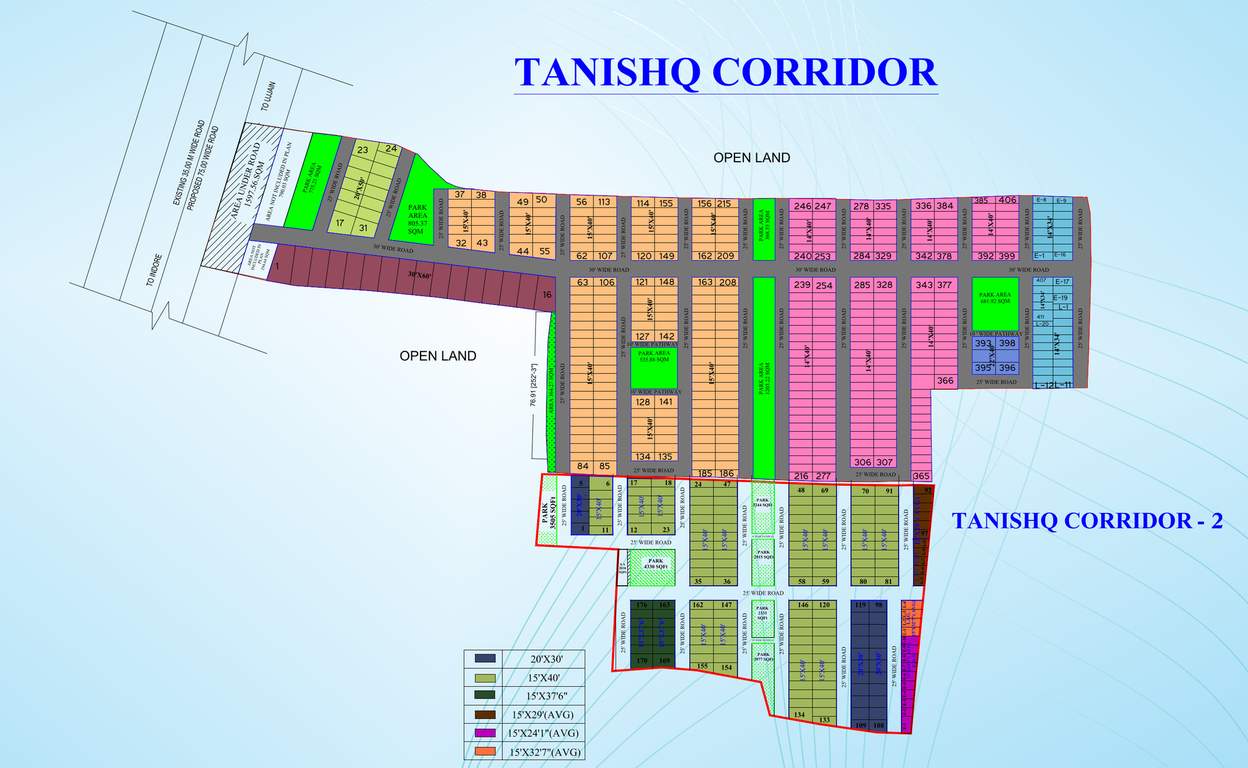  tanishq corridor 2 Layout Plan
