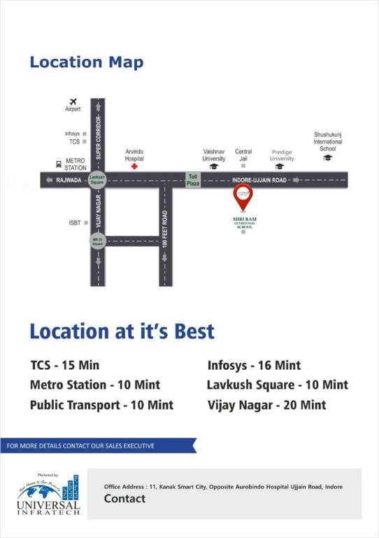  tanishq corridor 2 Location Plan