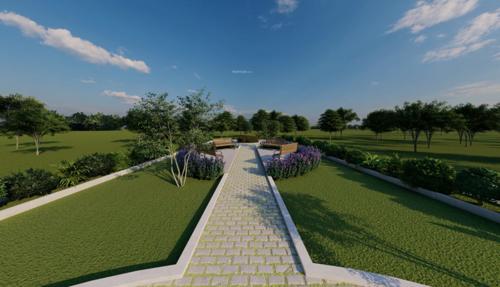  tanishq-corridor-2 Landscape Garden and Tree Planting