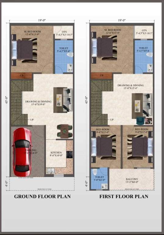  krishna orchid villa Elevation