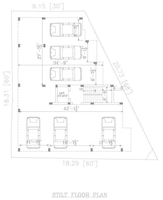  thirumala homes Vishnu Thirumala Homes Cluster Plan For Ground Floor