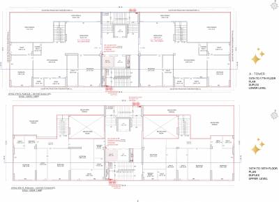  estella Tower A Cluster Plan from 15th to 18th Floor