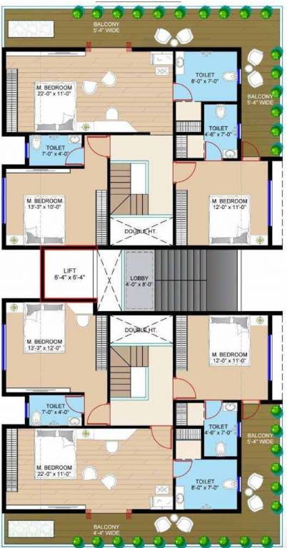  rivercrest Rivercrest Cluster Plan for 1st Floor