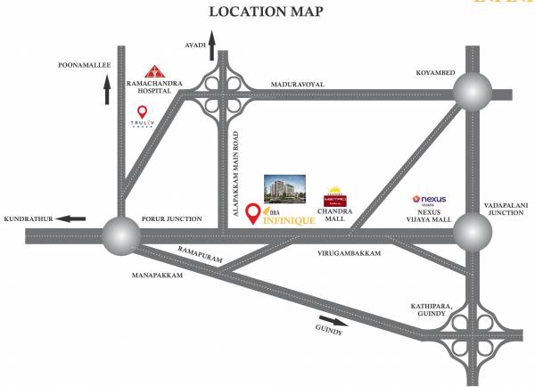  infinique Location Plan