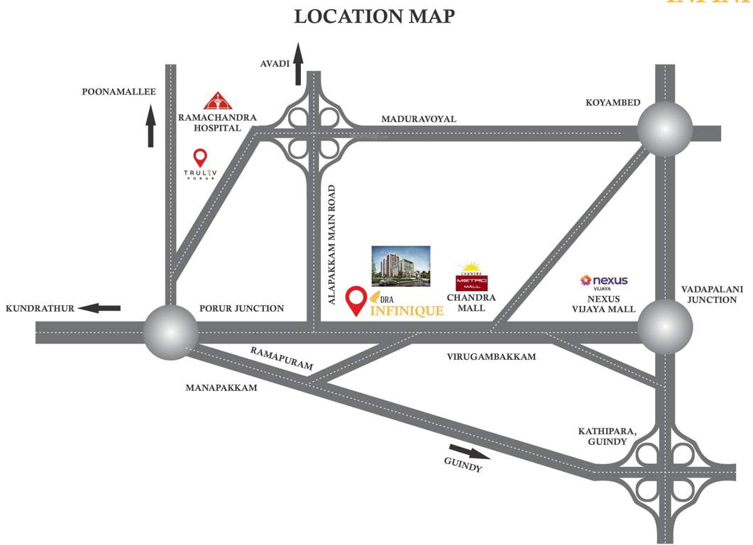  infinique Location Plan
