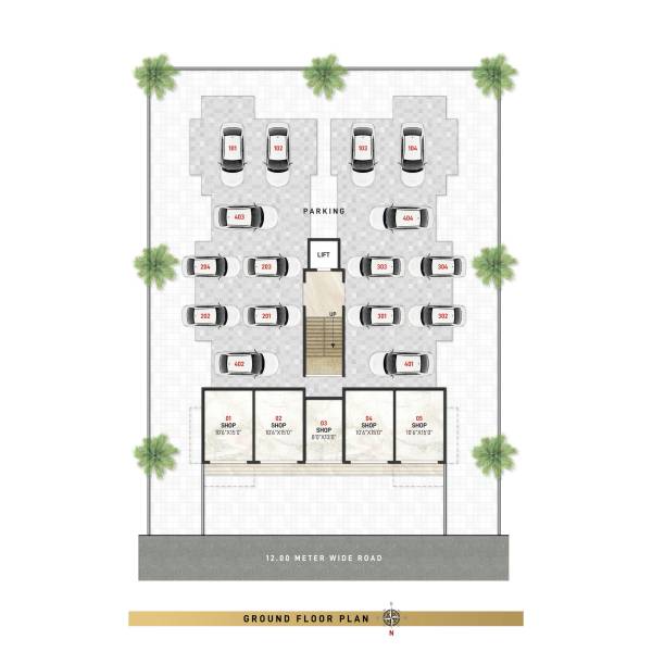  experia Experia Cluster Plan for ground Floor