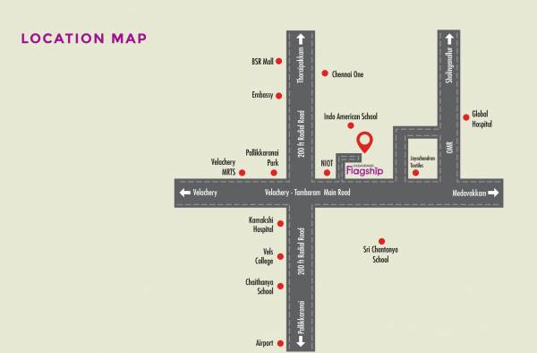  casagrand-flagship-villa Location Plan