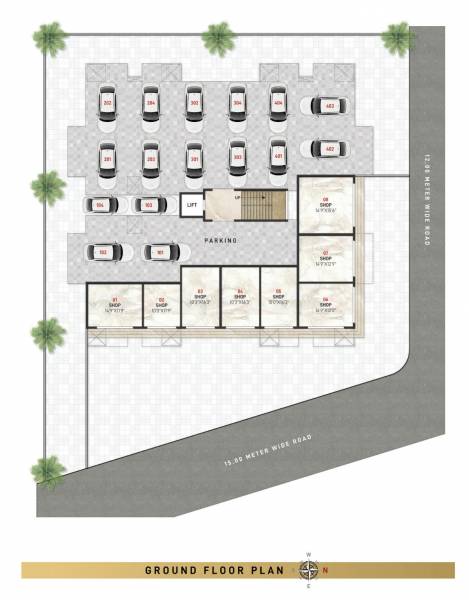  imperia Imperia Stilt Floor Cluster Plan