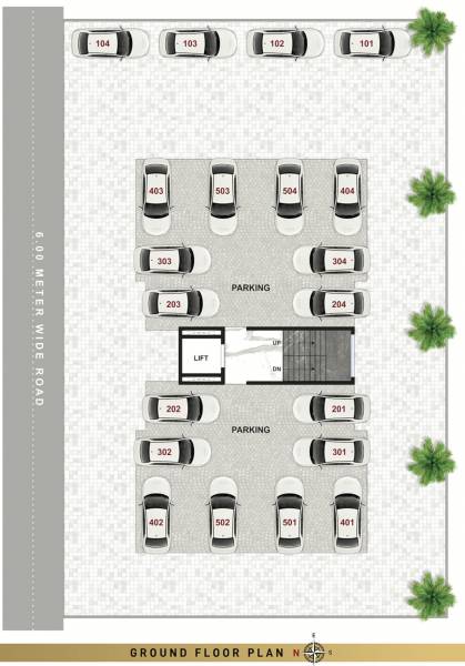  jasmine Aaradhya Jasmine Cluster Plan for ground Floor