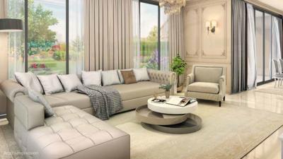  the-prestige-city-hyderabad-villas Living Area