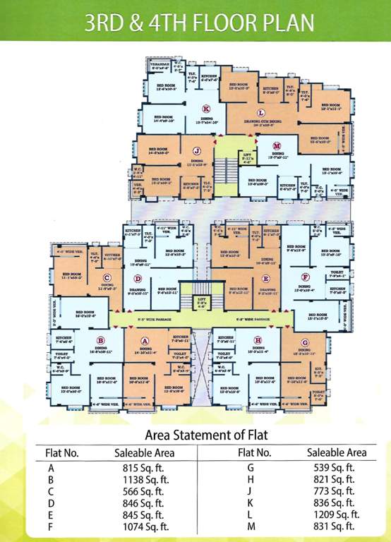  shiv sankar apartment Cluster Plan