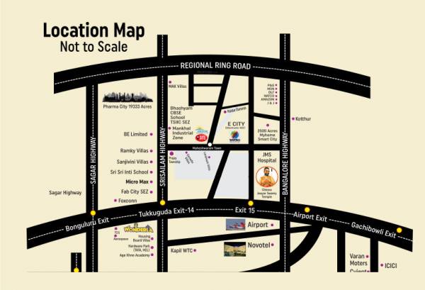  the-rising Location Plan