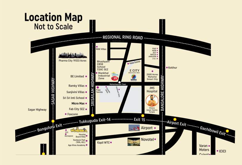  the rising Location Plan
