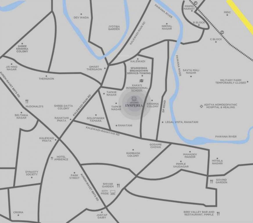  adi amma insperia Location Plan