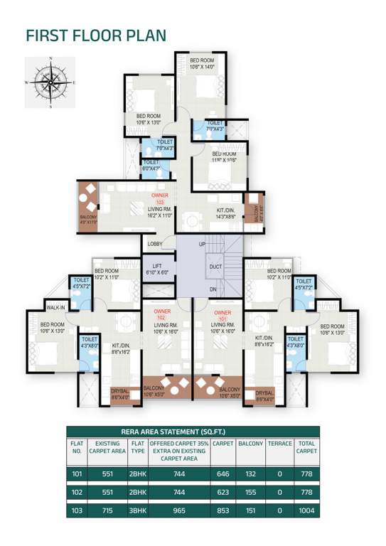 ved anandghan Ved Anandghan Cluster Plan for 1st Floor