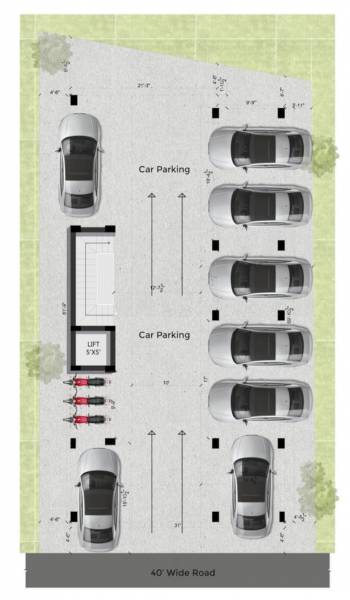  vrindavan Vrindavan Cluster Plan for ground Floor