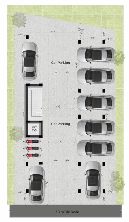  vrindavan Vrindavan Cluster Plan for ground Floor