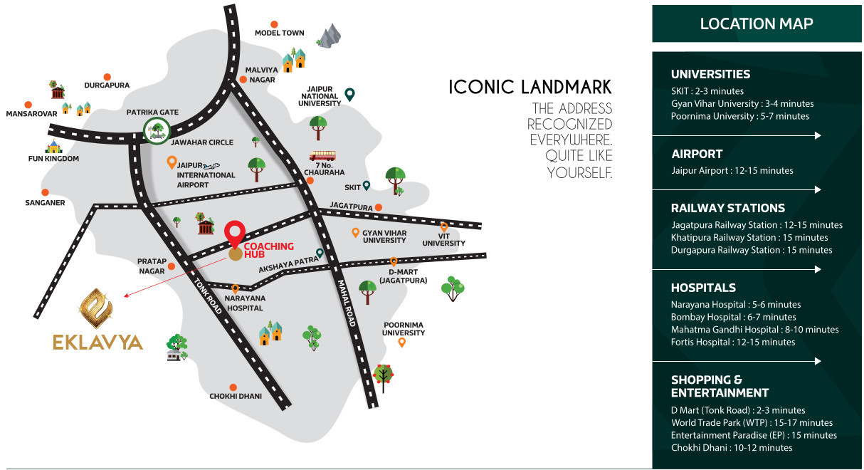  eklavya Location Plan