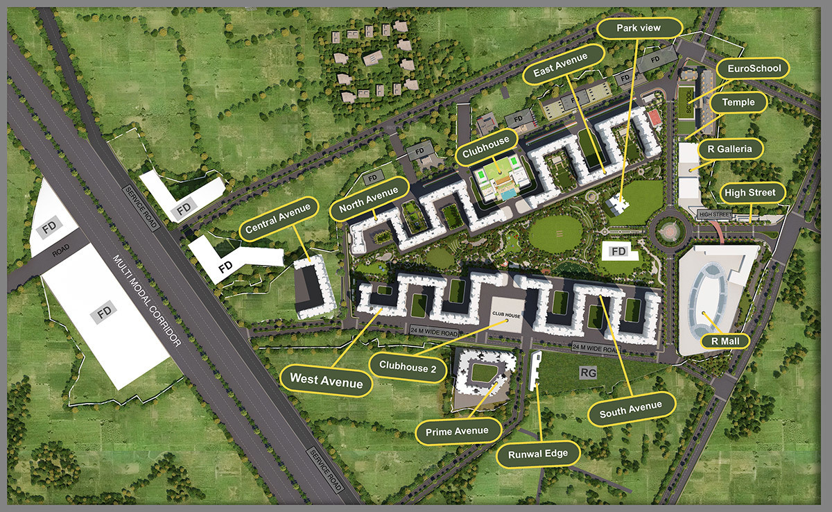 Runwal Gardens Phase 8 Bldg No 43 And 45